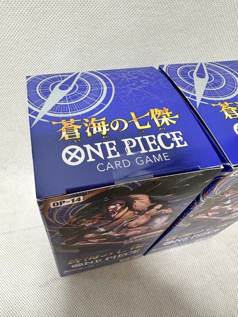 テープ付 OP-14 蒼海の七傑 2BOX 即日発送