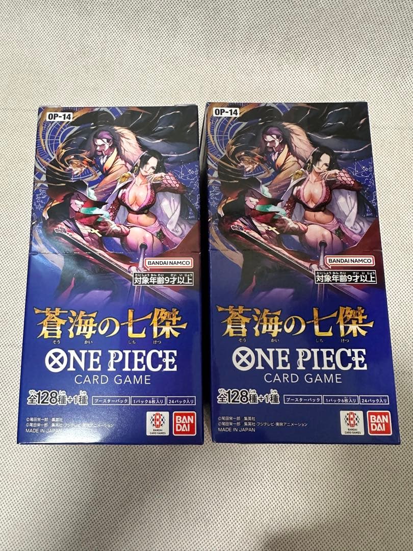 テープ付 OP-14 蒼海の七傑 2BOX 即日発送