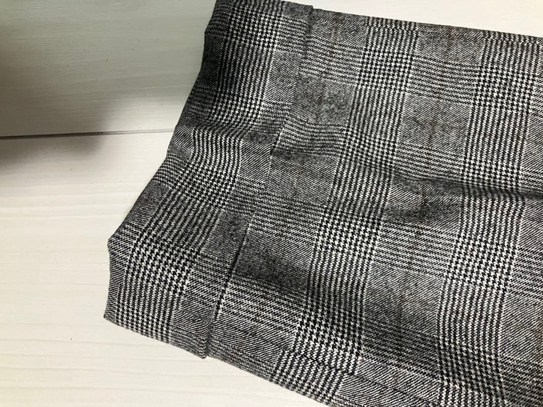 Sakado Express グレンプレイドダブルスーツ　ウールカシミヤ