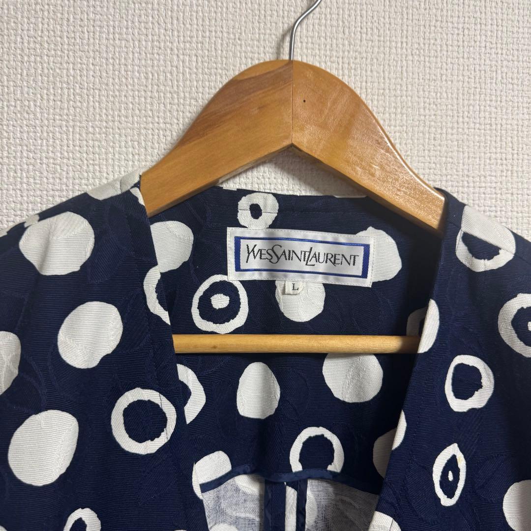 合馬様Yves Saint Laurent ドットブレザー　y2k
