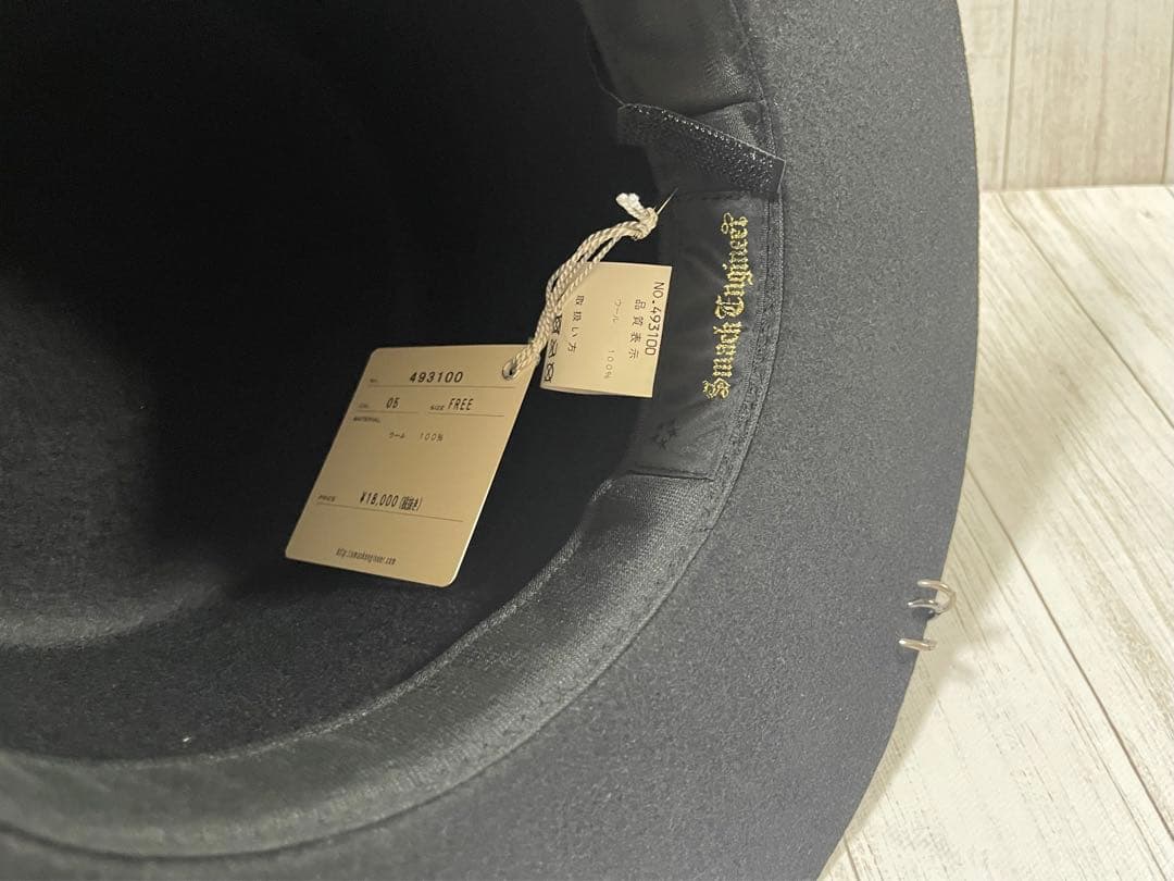 新品未使用SMACK ENGINEER／スマックエンジニア　ハット