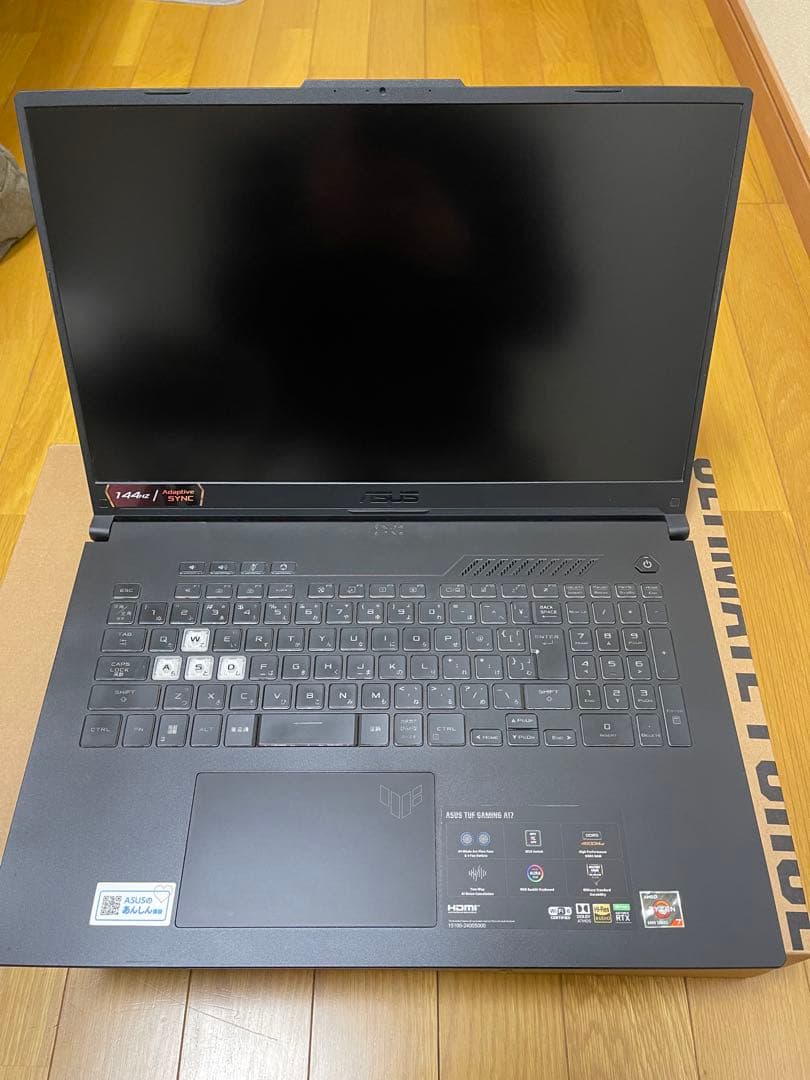T*i様 ASUS TUF GAMING A17 ゲーミングノートパソコン