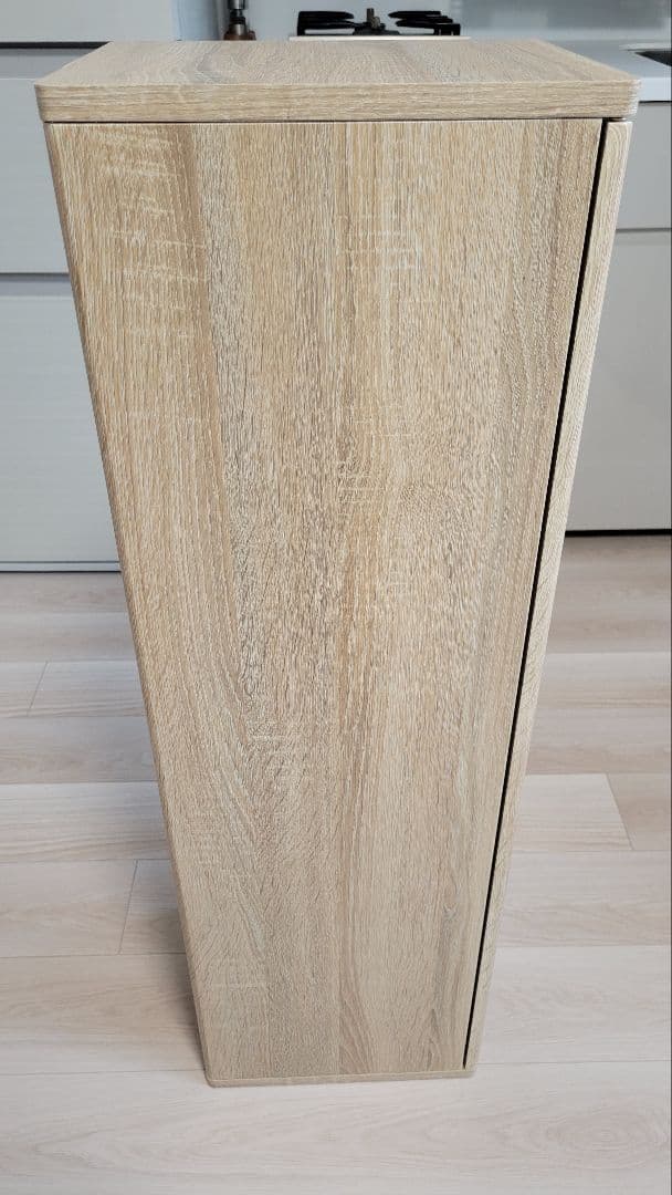 ナチュラル 木目調 スリム ごみ箱 分別 20L Empro