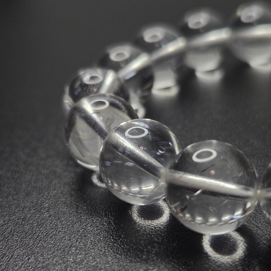 最高品質　超希少　12mm カイラス産ヒマラヤ水晶　ブレスレット　パワーストーン