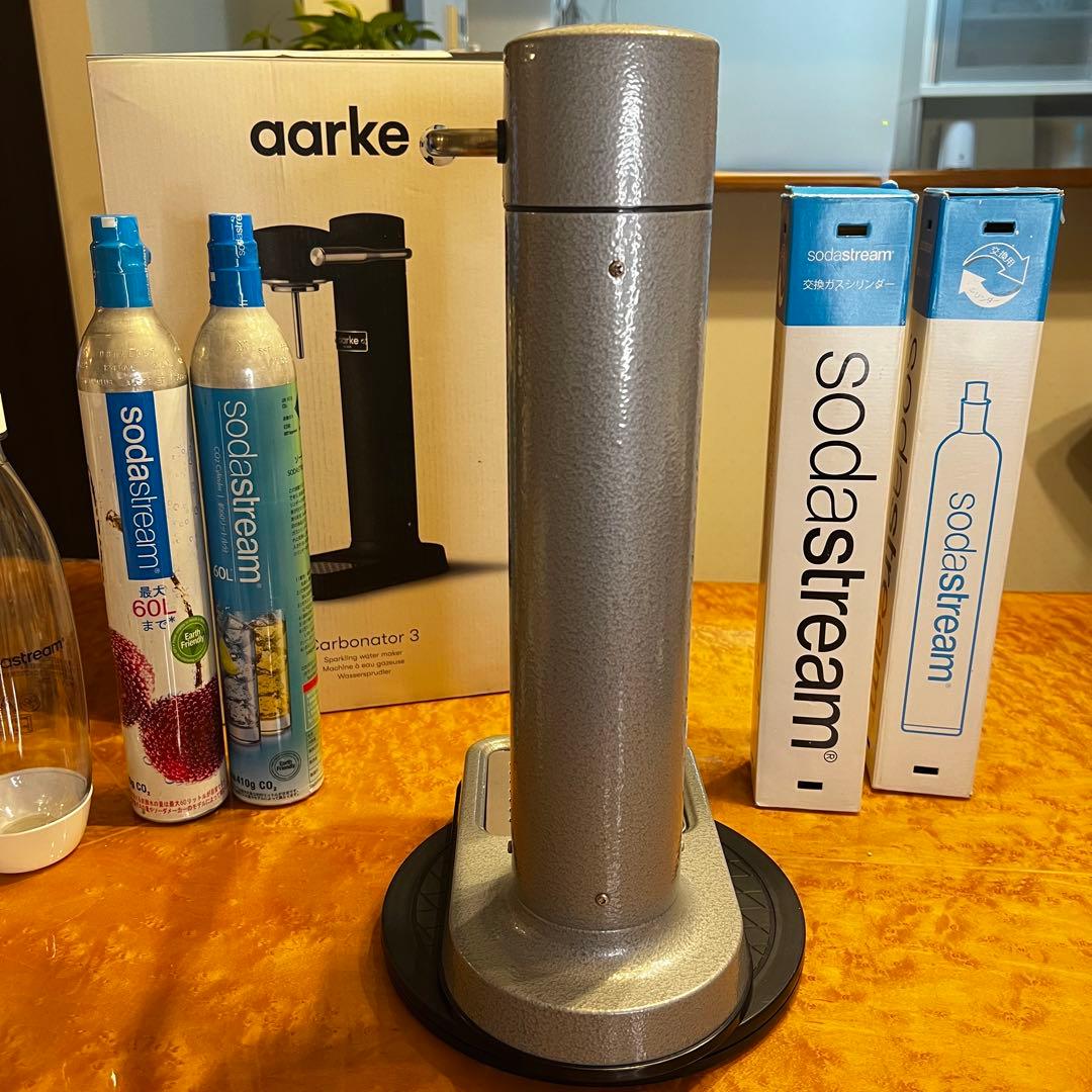 ほぼ未使用　AARKE CARBONATOR カーボネーター3 ハンマードグレー