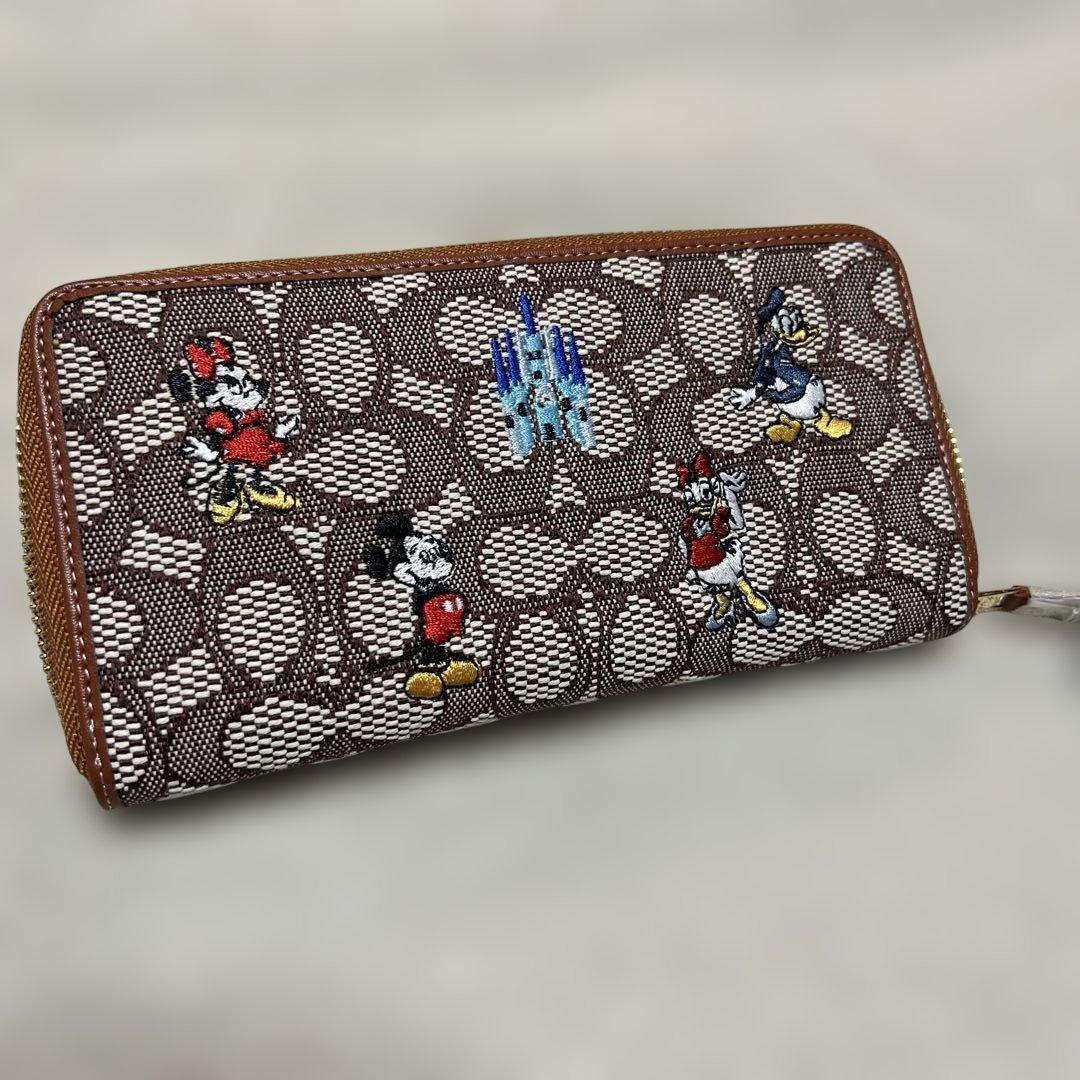 【美品】COACH ディズニー　長財布