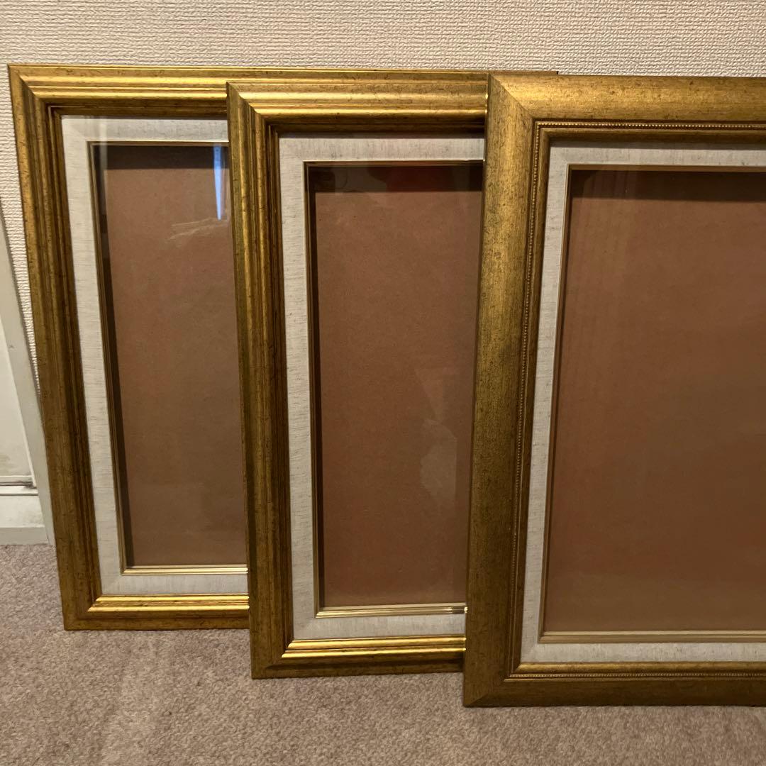 油画Ｆ8サイズ額縁3枚セット