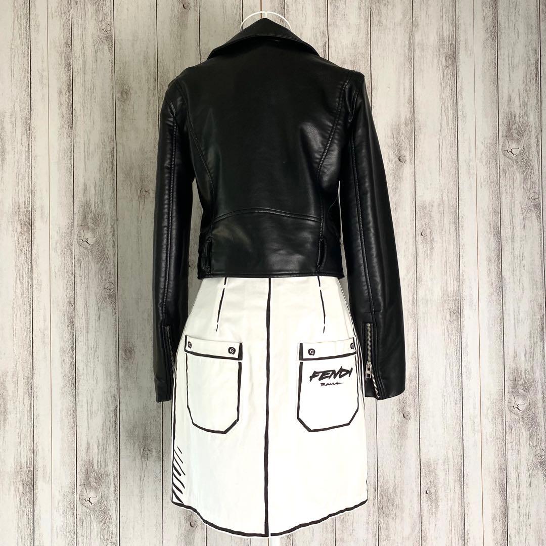 【極美品☆入手困難】フェンディ ジョシュア・ヴィーダスコラボ スカート 36 M