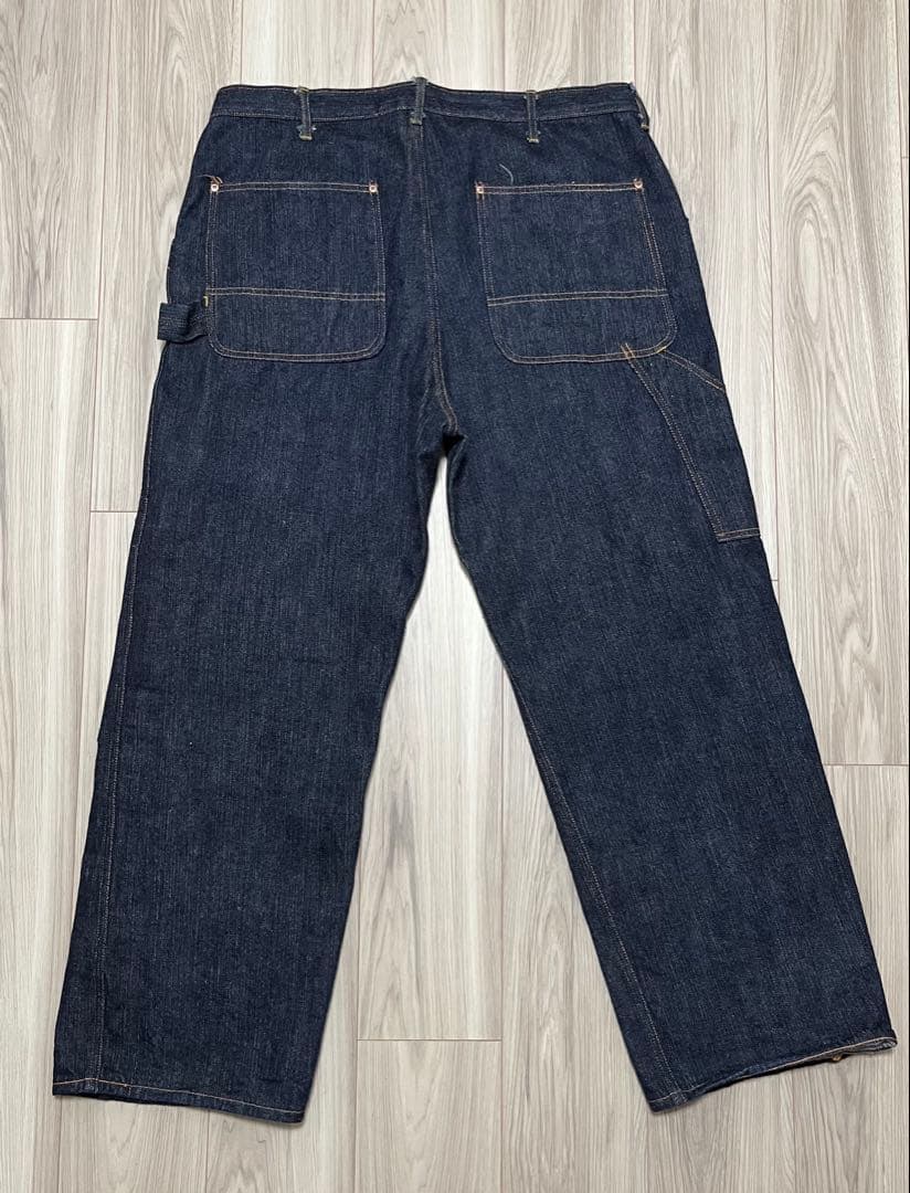 ワンピースオブロック バータックオール 大戦デニムワークパンツ