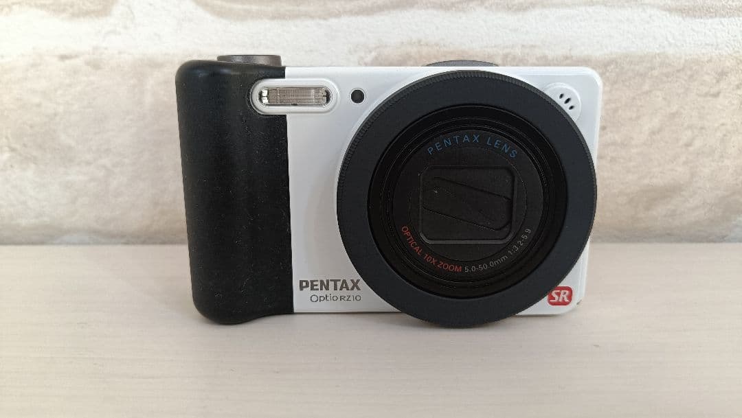 【昭和レトロ感♪】PENTAX optio RZ10 ホワイト