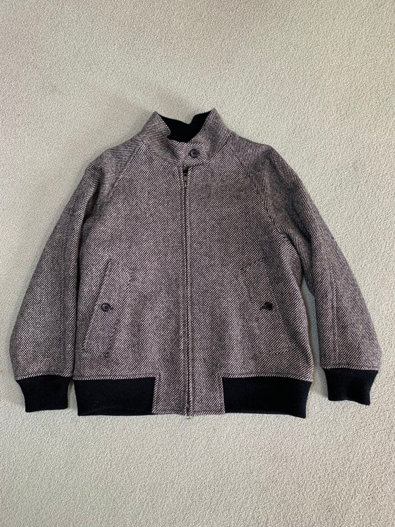 マーガレットハウエルウールヘリンボーンブルゾン