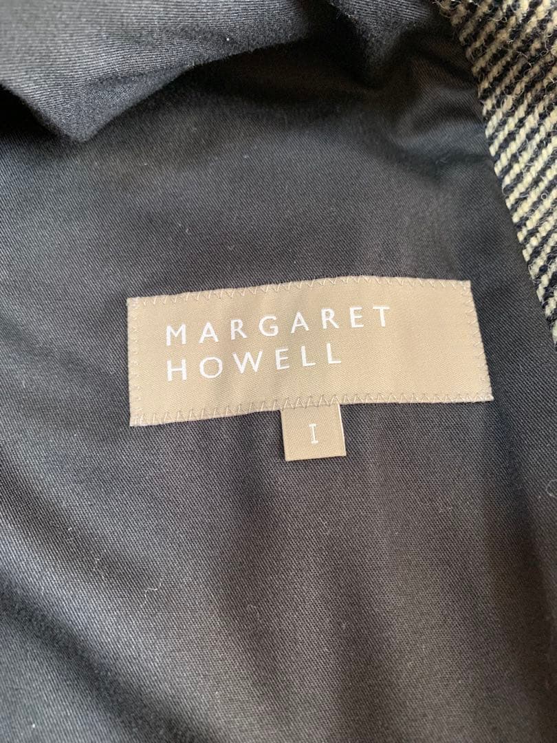 マーガレットハウエルウールヘリンボーンブルゾン