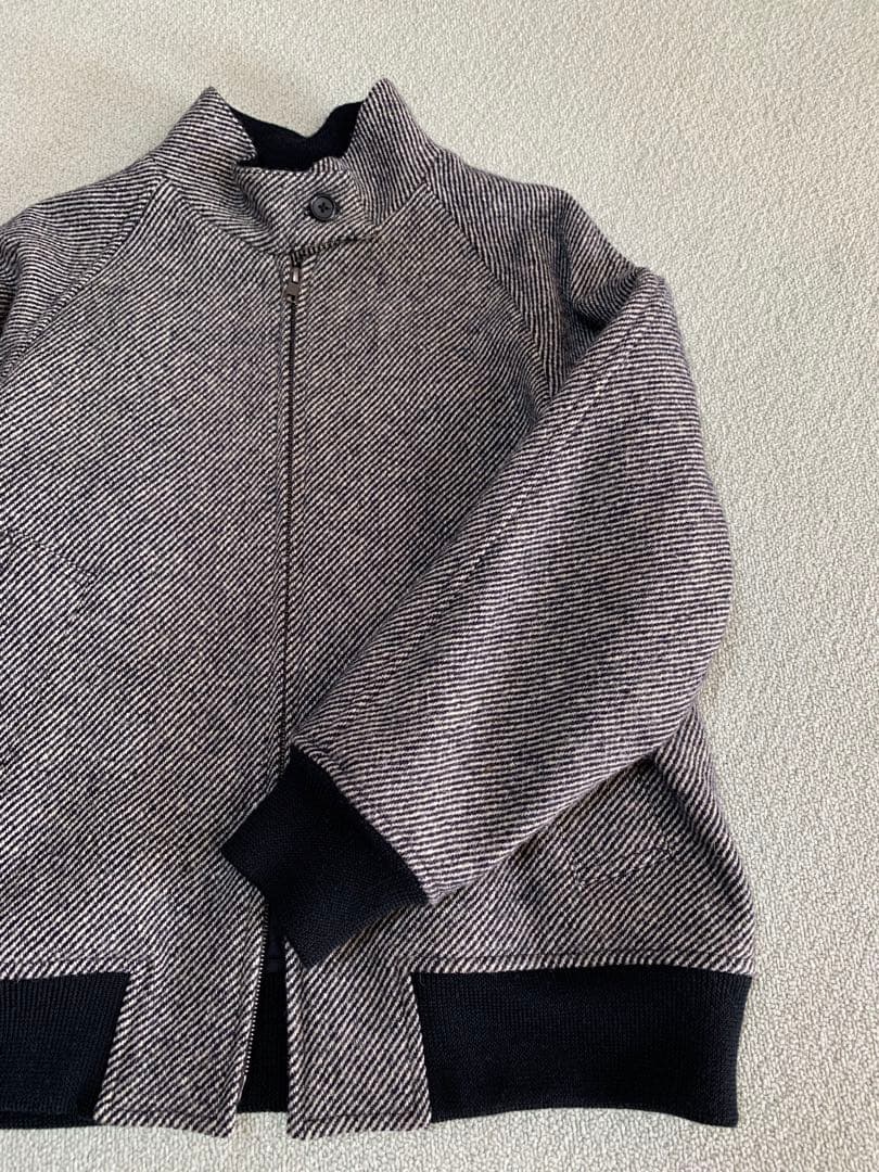 マーガレットハウエルウールヘリンボーンブルゾン