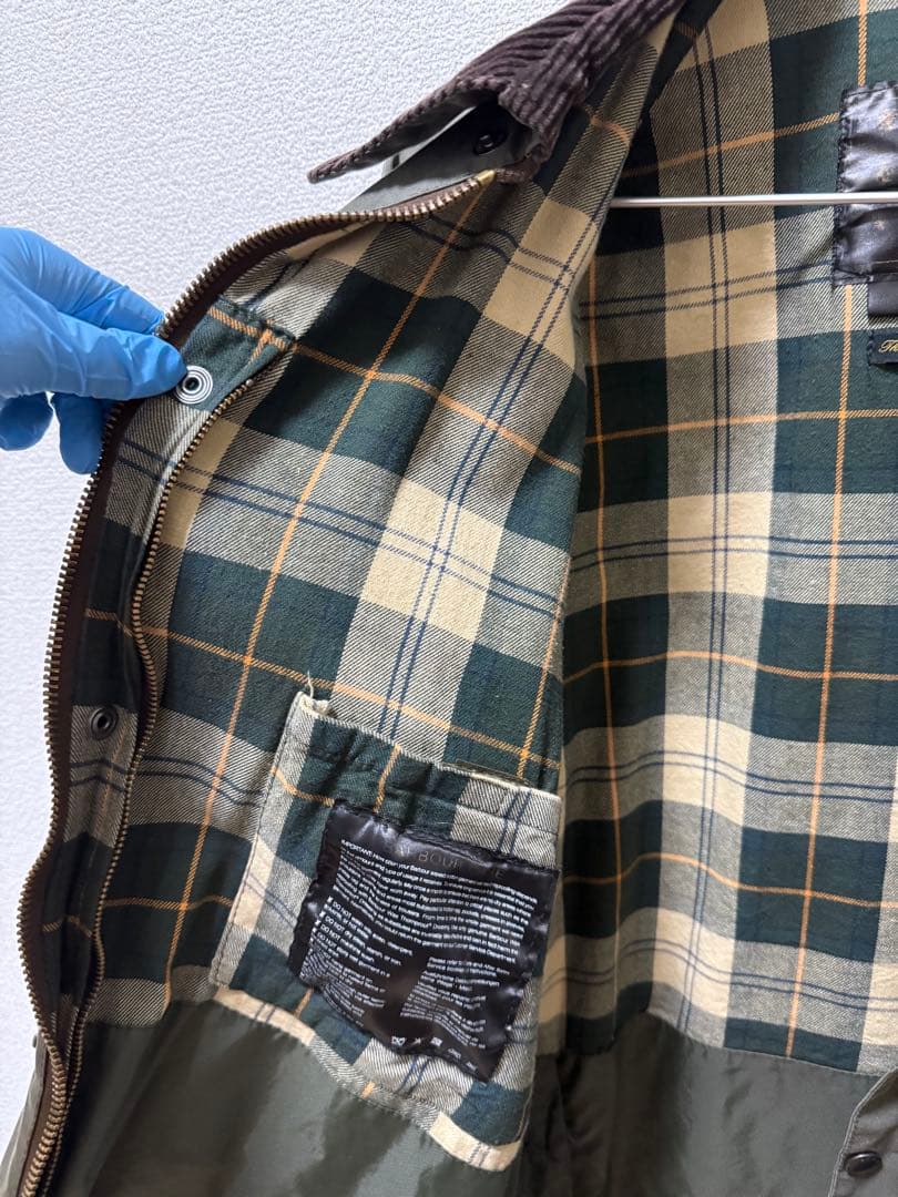 S様ご購入　バブアー Barbour BEDALE ビデイル 42 英国製