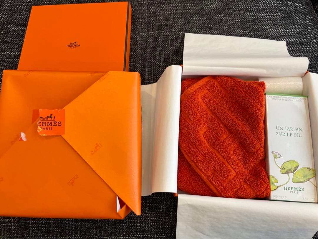 エルメス ハンドタオル ボディローション