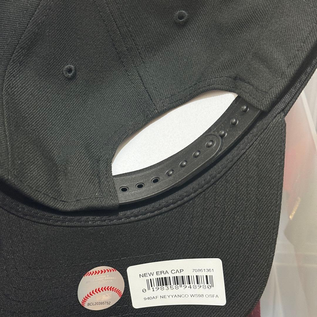 newera ニューエラ 9FORTY ヤンキース キャップ オールブラック