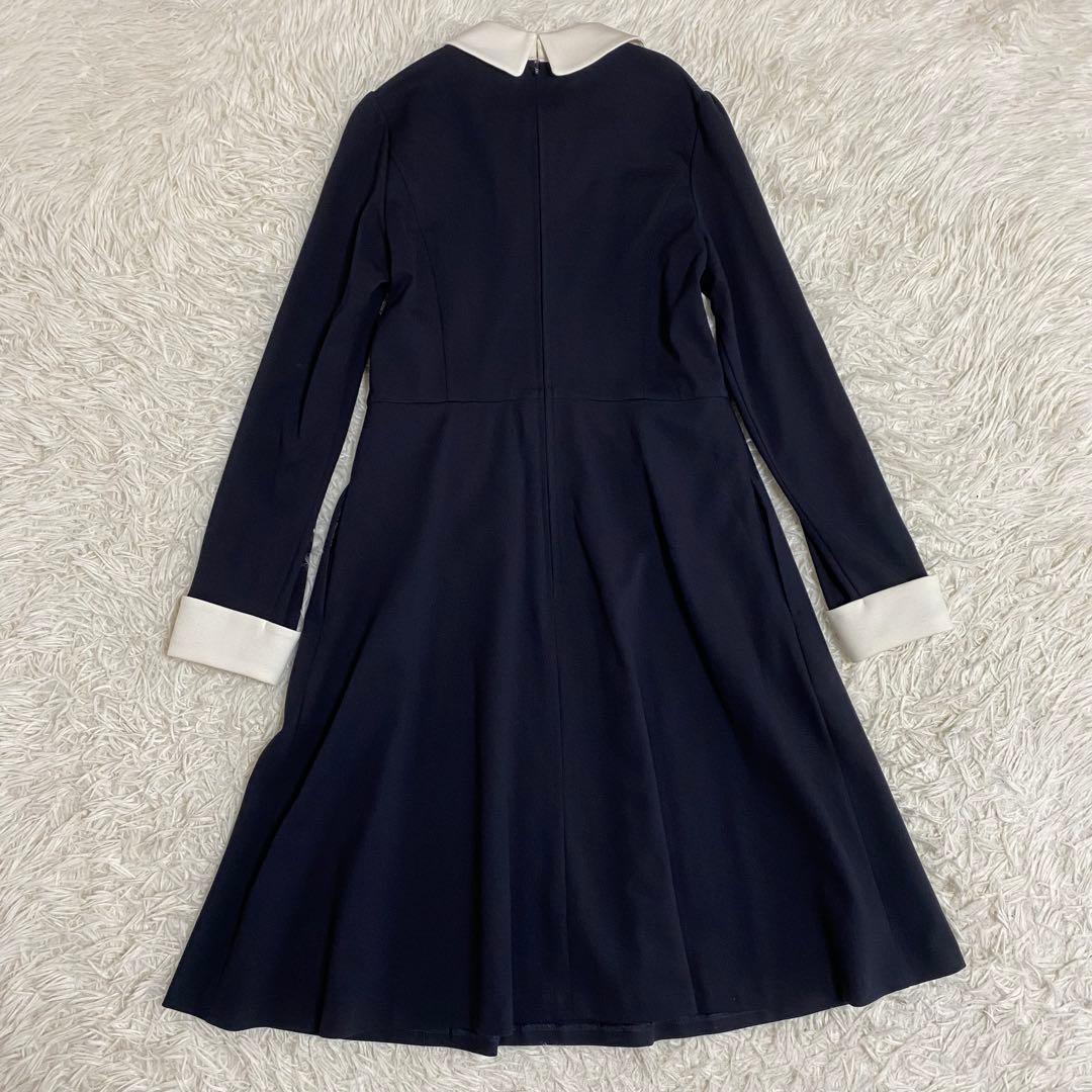 美品✨組曲　フォーマルセットアップ　ワンピース＋ボレロ　紺　160cm 近年