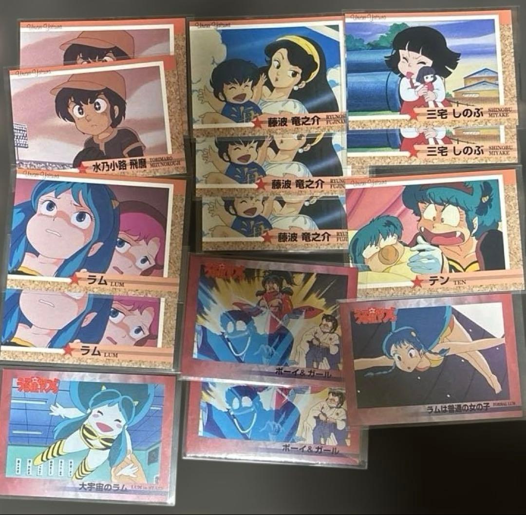 高橋留美子　コレクションカード　らんま　めぞん一刻　うる星やつら