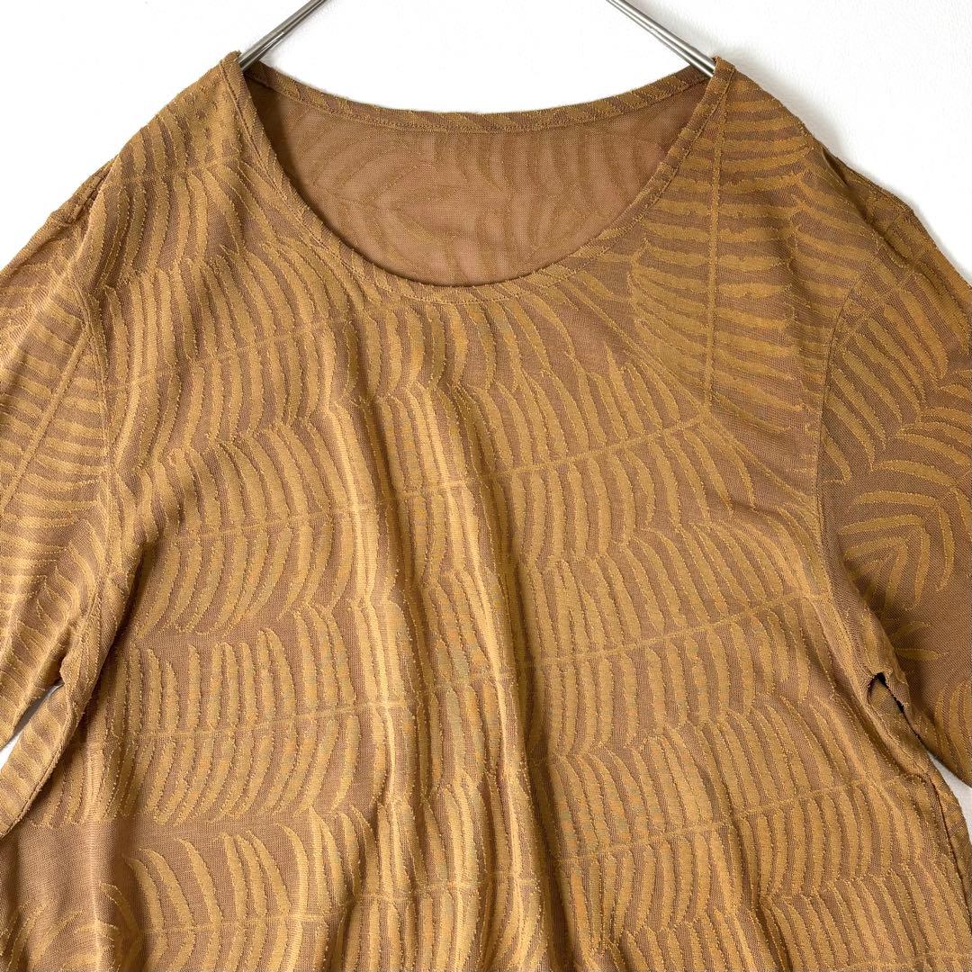 Jurgen Lehl ヨーガンレール ボタニカル柄 チュニック 2枚セット