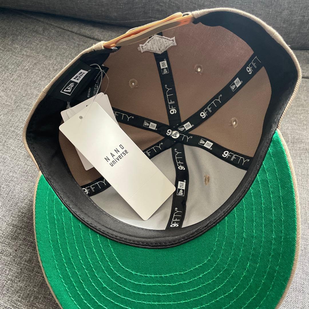 NEW ERA ANK 別注 アニューエラ キャップ アニキ ベージュ
