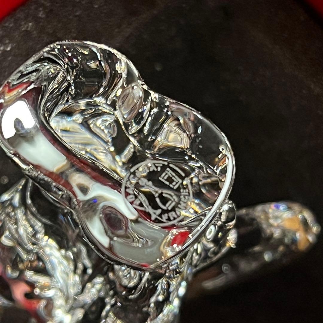 バカラ ネコ ラウンドバックキャット クリスタル