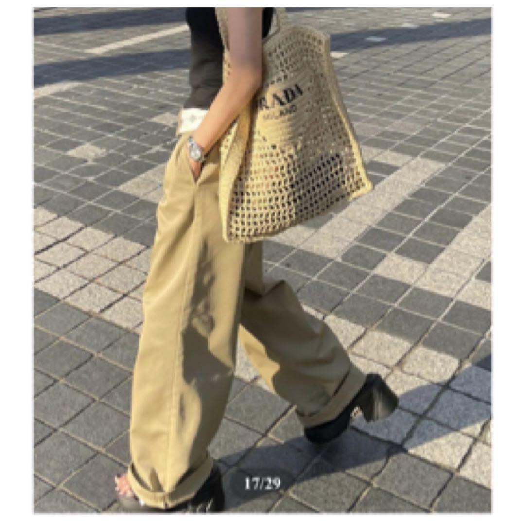 初回生産　ok.soon×dickies コラボチノ［ワイド］