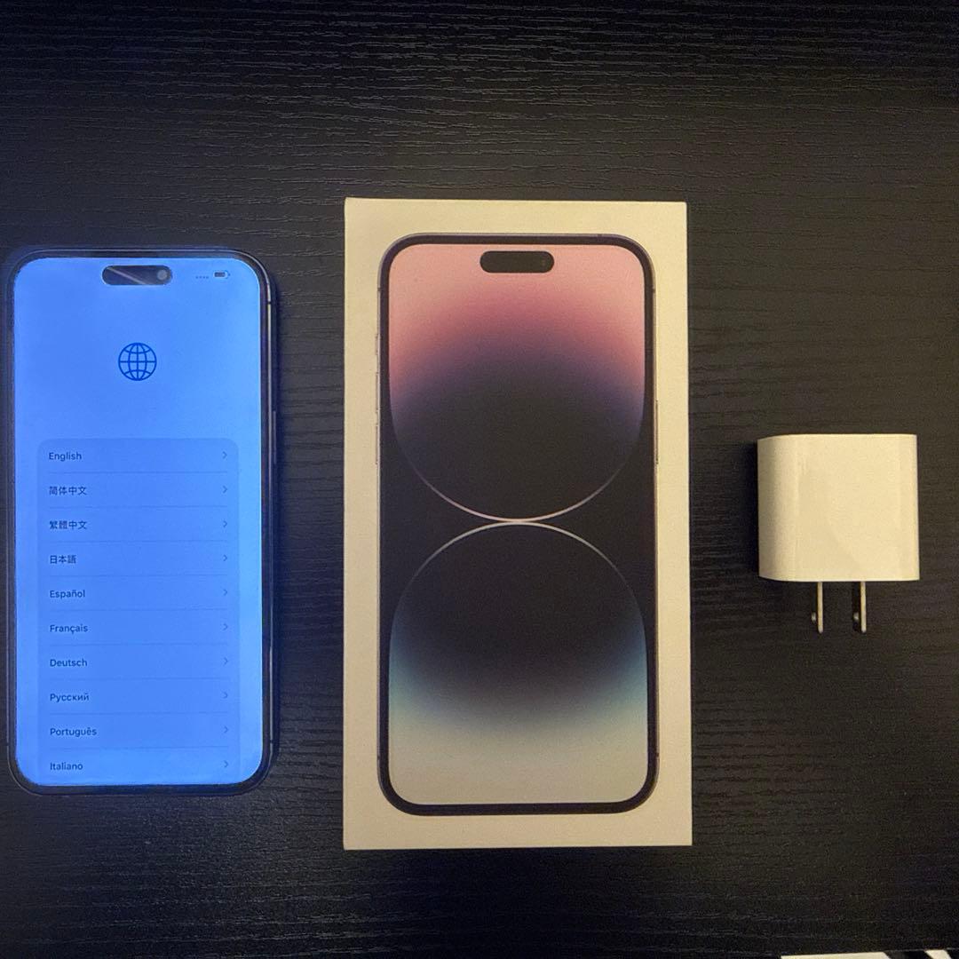 J*B様 iPhone14promax ディープパープル　256GB