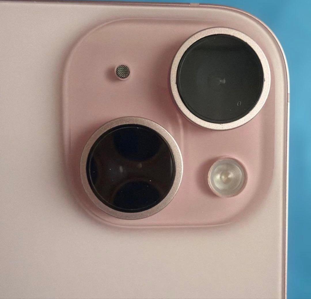 あらん★【傷なし/超美品】iPhone15 ピンク SIMフリー/箱付