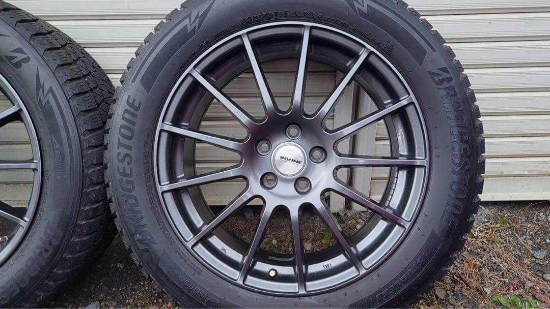 Greenさま　18インチ ブリザック　スタッドレス　冬用タイヤ・ホイールセット