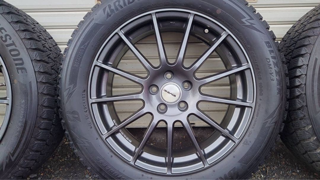 Greenさま　18インチ ブリザック　スタッドレス　冬用タイヤ・ホイールセット