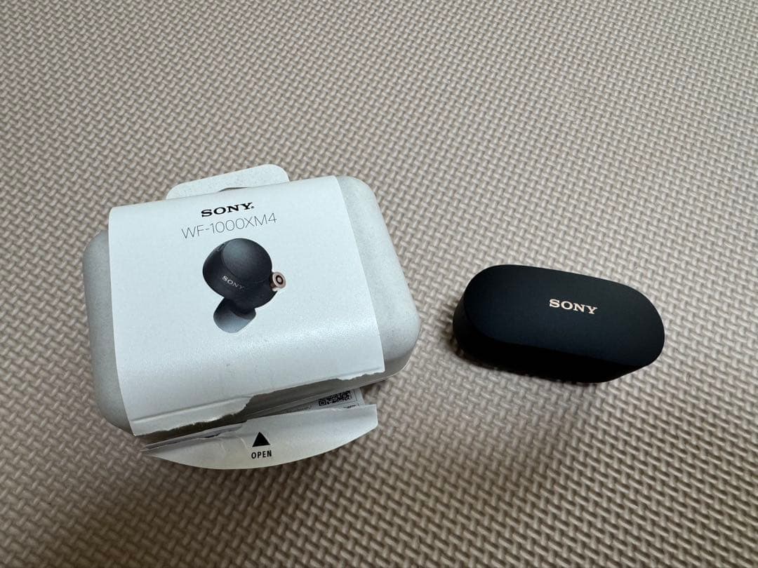WF1000X-M4 SONY ワイヤレスイヤホン ブラック 動作確認済【箱付】