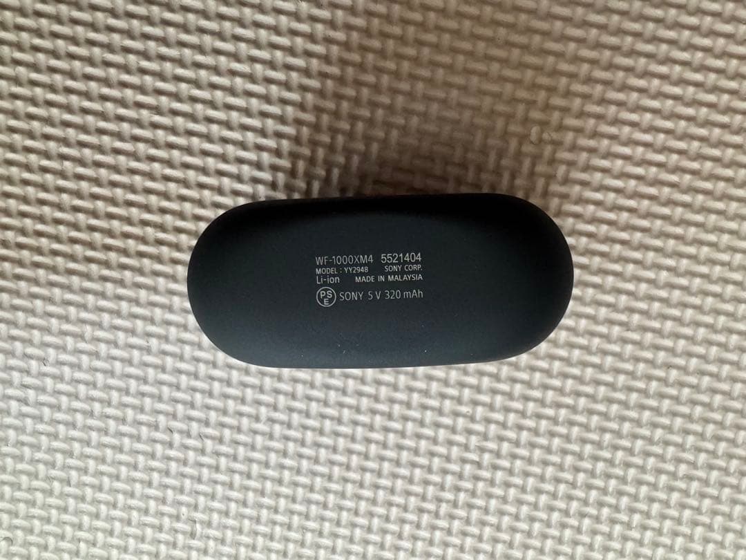 WF1000X-M4 SONY ワイヤレスイヤホン ブラック 動作確認済【箱付】