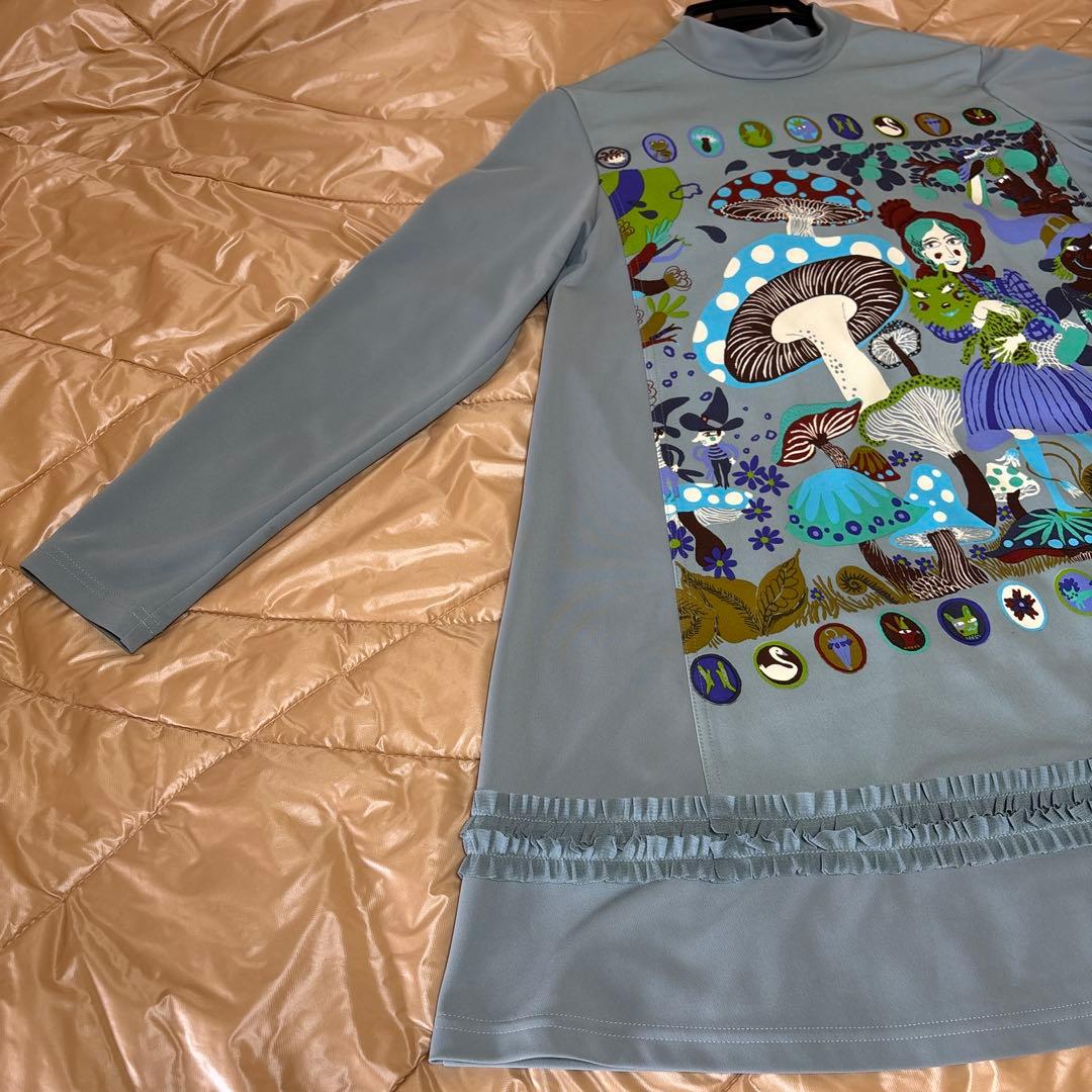 【未使用に近い】✨トクコプルミエヴォル✨ライトブルー地オズの魔法使いチュニック❣️