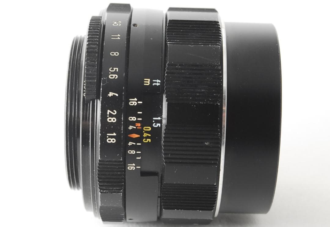 ペンタックス SUPER TAKUMAR 55mm F1.8 M42