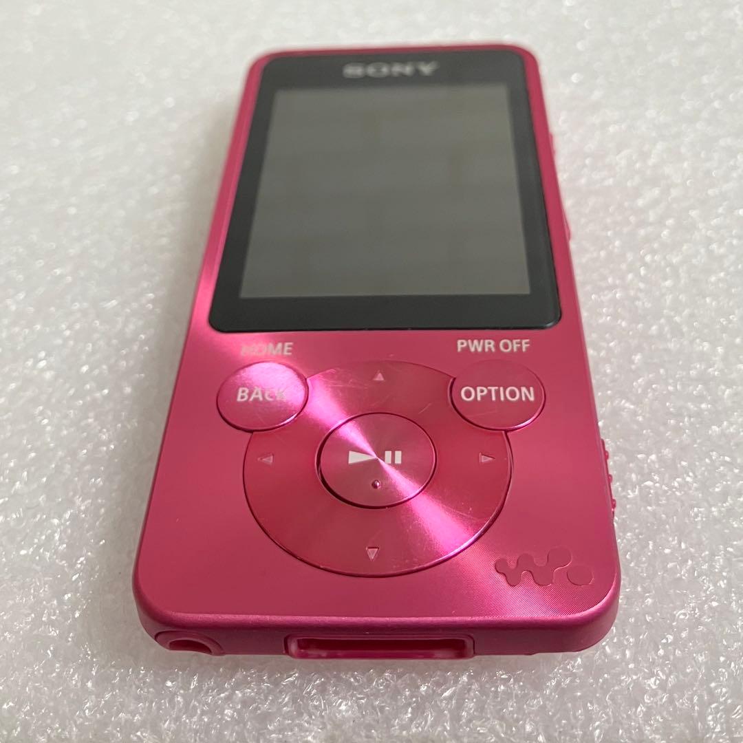 【美品　バッテリー良好】　SONY ウォークマン　NW-S15 16GB ピ