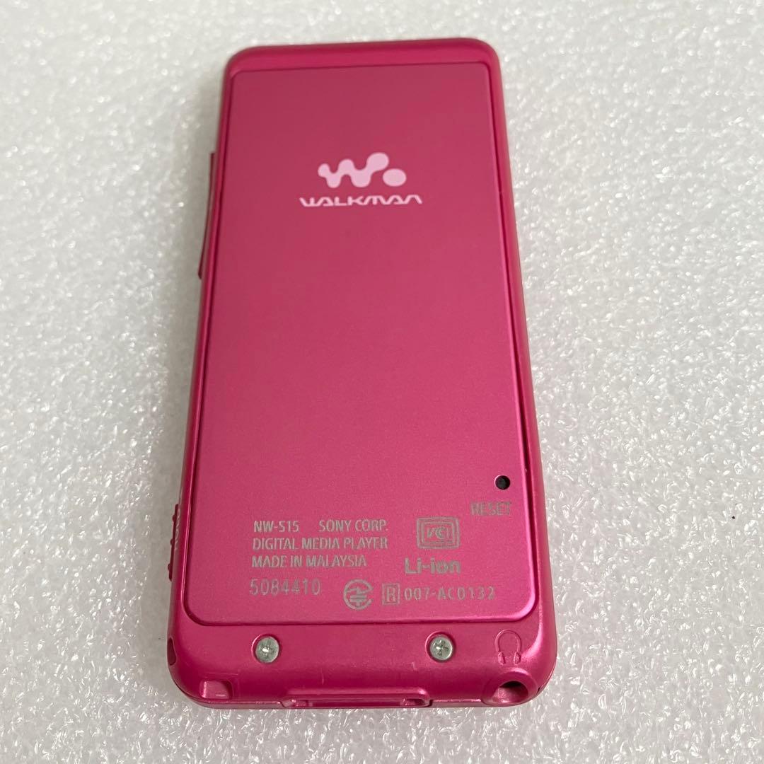 【美品　バッテリー良好】　SONY ウォークマン　NW-S15 16GB ピ