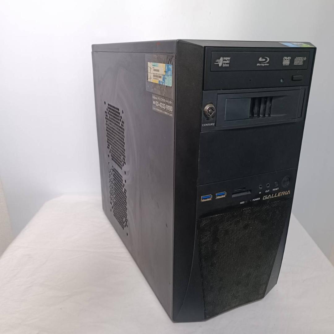 ゲーミングPC/i5 8500/500GB/GTX1060/ガレリア