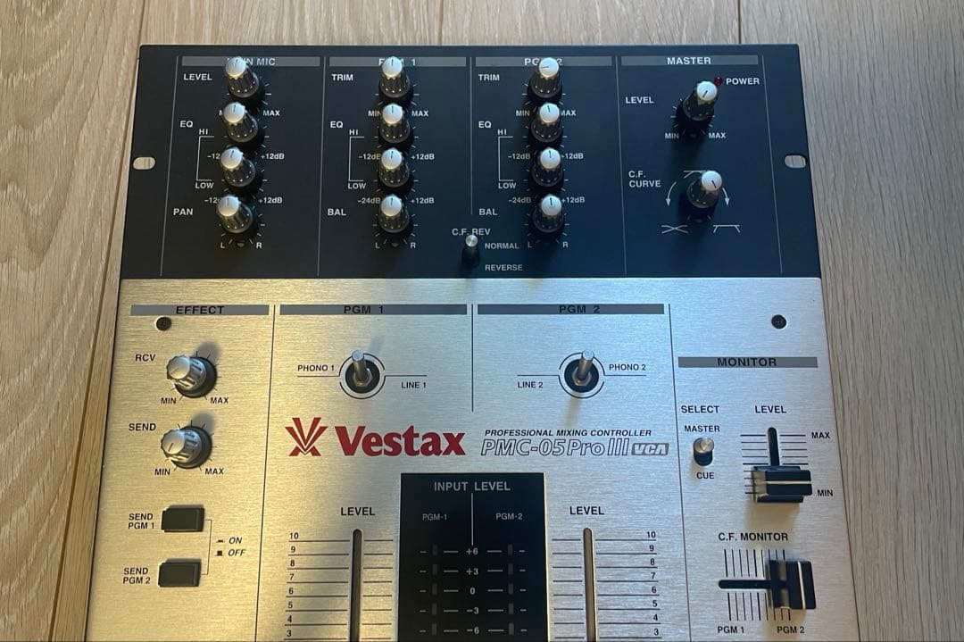 【音出確認済／純正AC付】VESTAX PMC-005 PRO III VCA