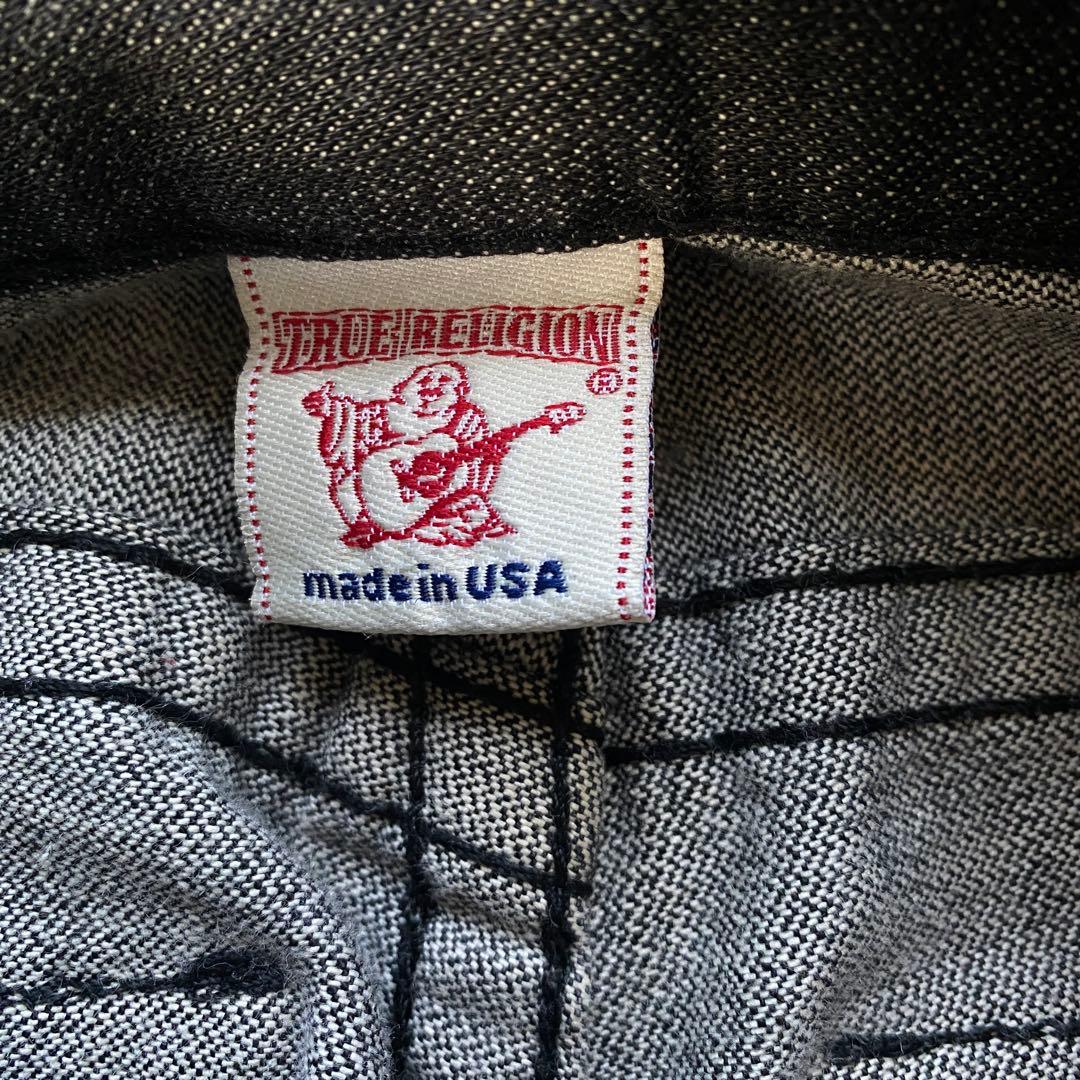 専用ページTrue Religion Ricky ブラックデニム 28x33