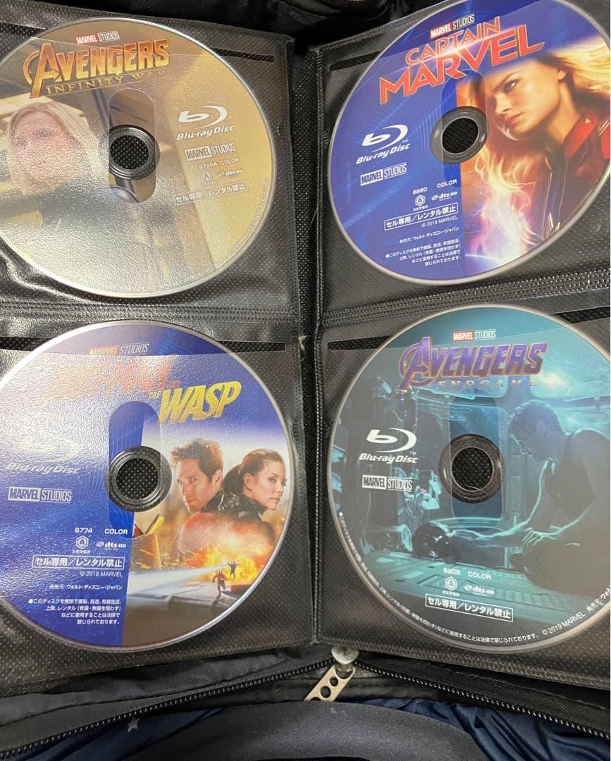 marvel DVD&Blu-rayセット　セール中