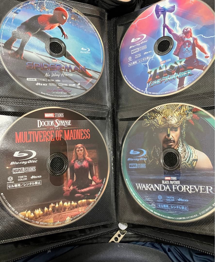 marvel DVD&Blu-rayセット　セール中