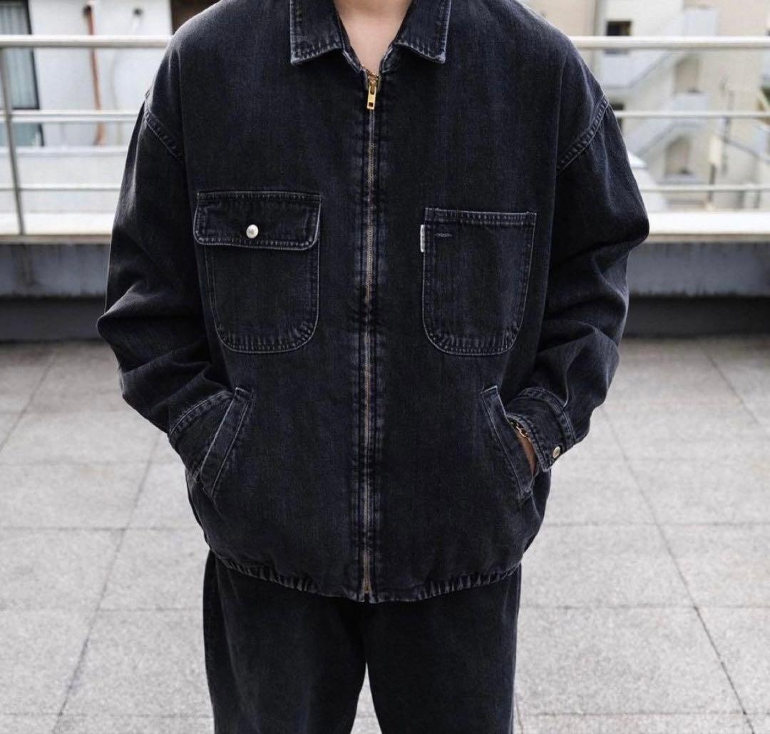 ジャケット・アウター Denim Zip Up Work Jacket COOTIE
