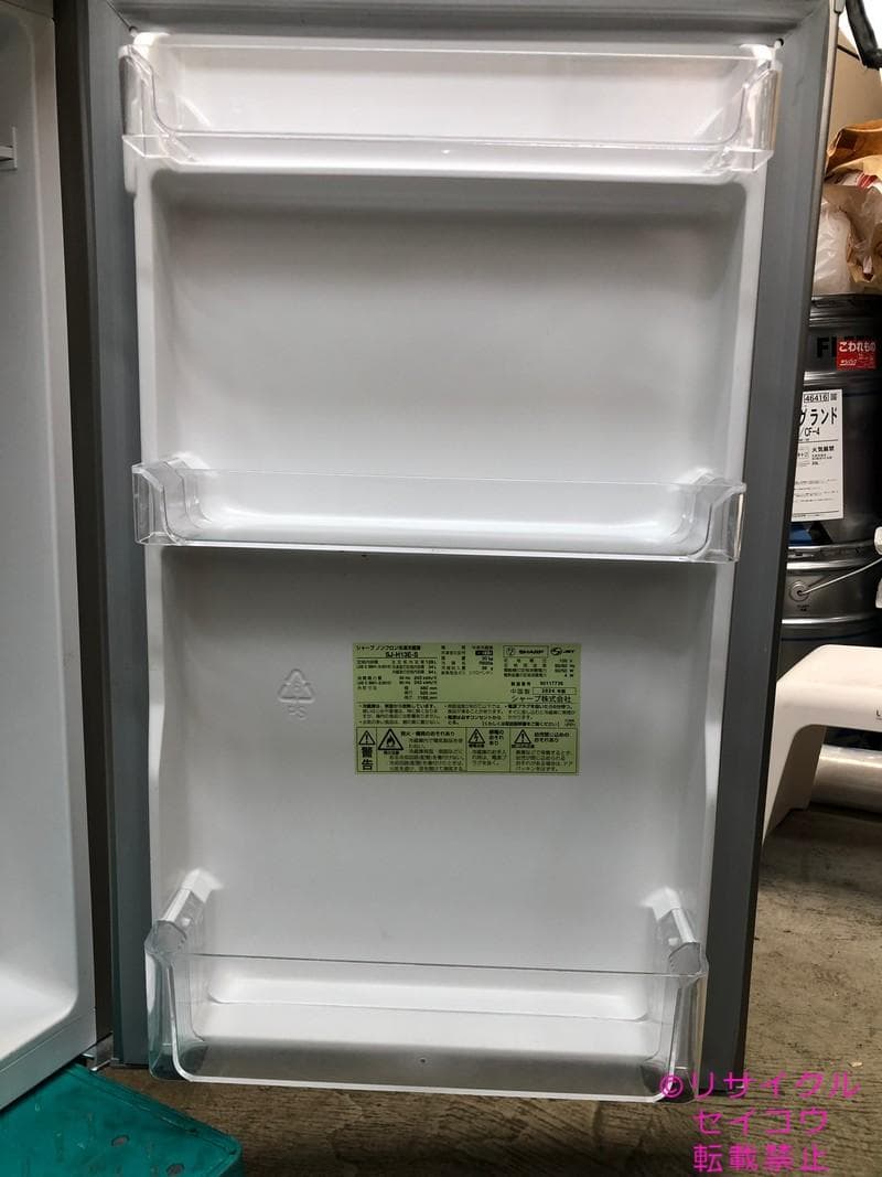 【中古】シャープ冷蔵庫 128L 2024年式2509231701
