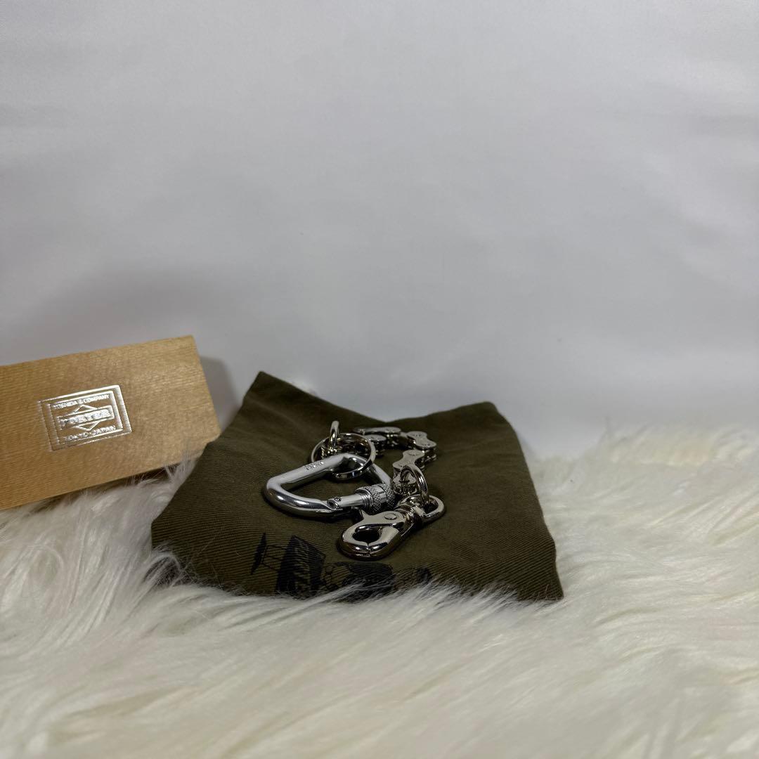 [未使用級] PORTER BICYCLE CHAIN SHORT シルバー