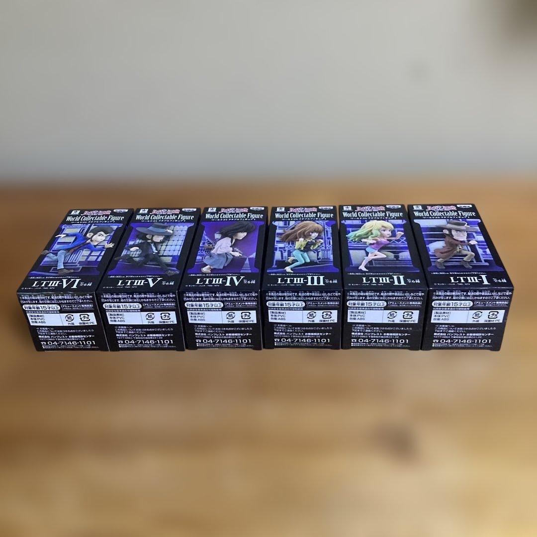 ルパン三世　コレクタブル　ワーコレ　フィギュア　12個