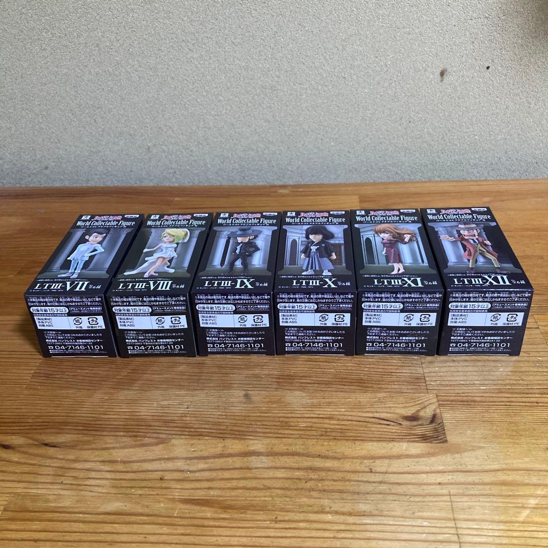 ルパン三世　コレクタブル　ワーコレ　フィギュア　12個