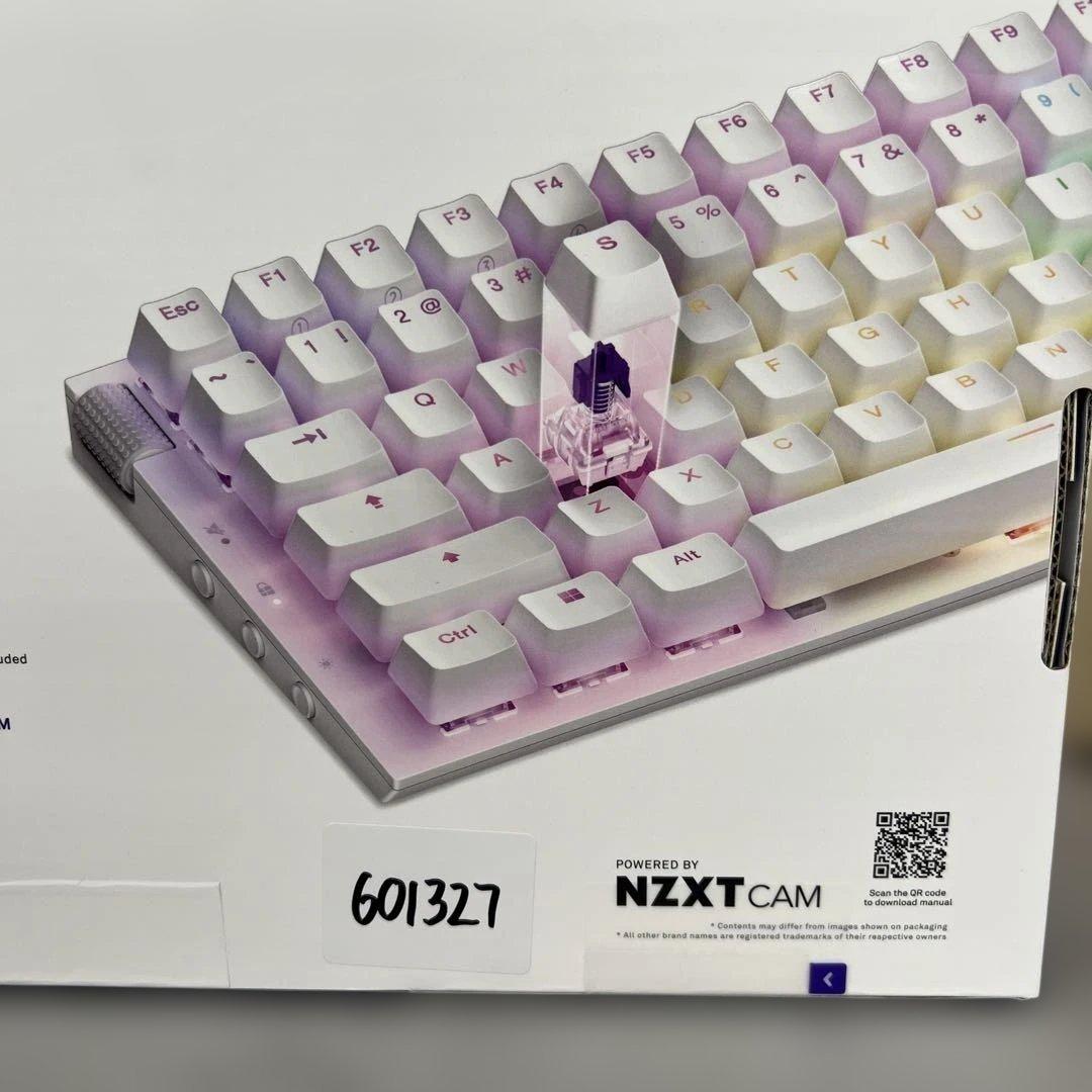 キーボード 601327NZXT Function 2 MiniTKL White RGB