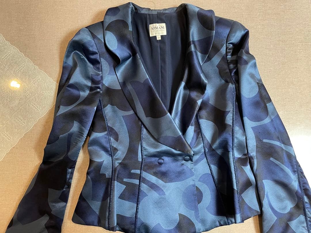 アルマーニ　シルクジャケット44