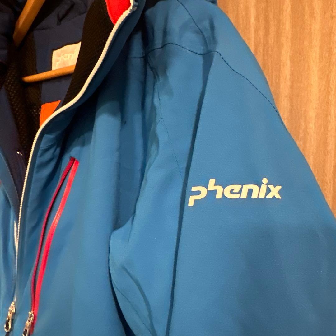 phenix スキーウェア メンズ 青　上下セット