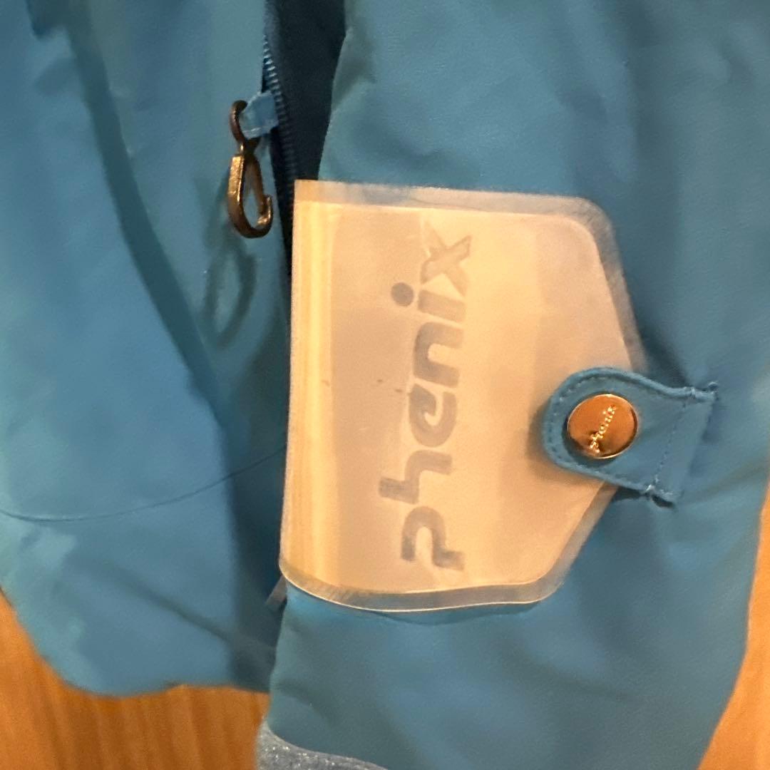 phenix スキーウェア メンズ 青　上下セット